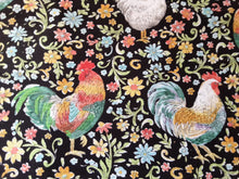 Load image into Gallery viewer, Roaming Floral Roosters Book Holder/Cover