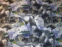 Load image into Gallery viewer, Wolves and Eagles Book Holder/Cover