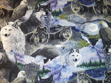 Load image into Gallery viewer, Wolves and Eagles Book Holder/Cover