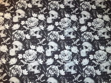 Load image into Gallery viewer, Skulls & Roses Book Holder/Cover