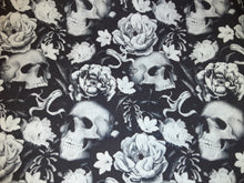 Load image into Gallery viewer, Skulls & Roses Book Holder/Cover
