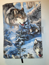 Load image into Gallery viewer, Winter Wolves Book Holder/Cover