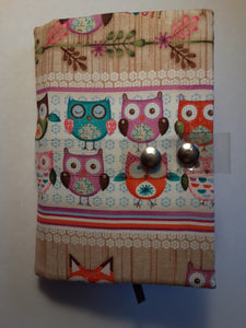 Woodland Critters (Owls) Book Holder/Cover