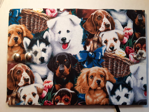 Puppies Book Holder/Cover