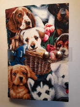 Load image into Gallery viewer, Puppies Book Holder/Cover