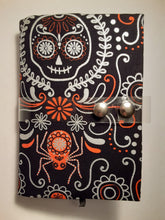 Load image into Gallery viewer, Metallic Halloween Book Holder/Cover