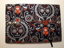Load image into Gallery viewer, Metallic Halloween Book Holder/Cover