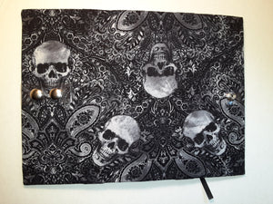 Wicked Skulls Book Holder/Cover