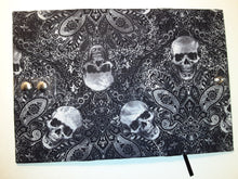 Load image into Gallery viewer, Wicked Skulls Book Holder/Cover