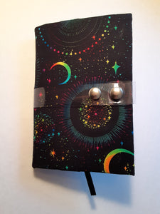 Rainbow Moon Book Holder/Cover