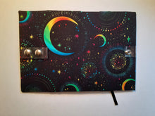 Load image into Gallery viewer, Rainbow Moon Book Holder/Cover