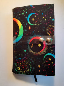 Rainbow Moon Book Holder/Cover