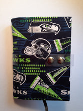 Load image into Gallery viewer, Seattle Seahawks Book Holder/Cover