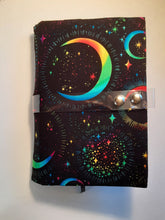 Load image into Gallery viewer, Rainbow Moon Book Holder/Cover