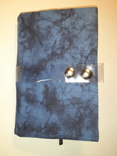 Load image into Gallery viewer, Marbled Blue Book Holder/Cover