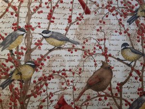 Birds & Berries Book Holder/Cover