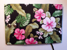 Load image into Gallery viewer, Pink Hibiscus Book Holder/Cover