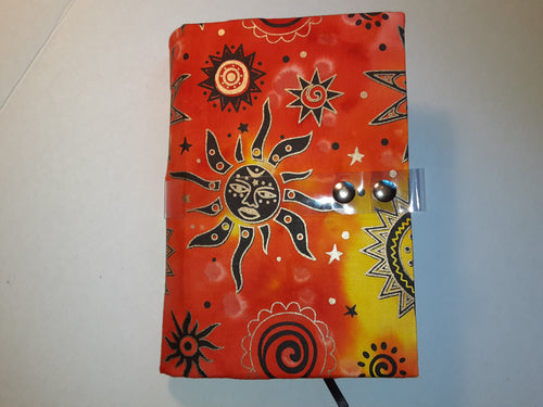 Tribal Batik (Orange) Book Holder/Cover