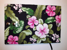 Load image into Gallery viewer, Pink Hibiscus Book Holder/Cover