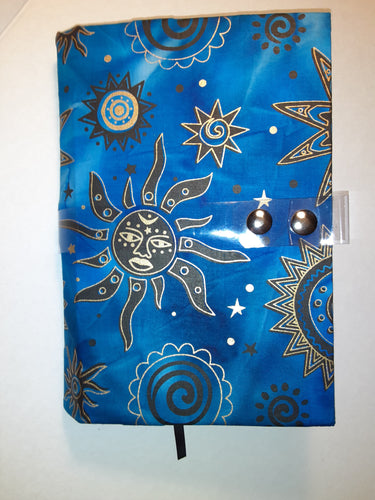 Tribal Batik (Blue) Book Holder/Cover