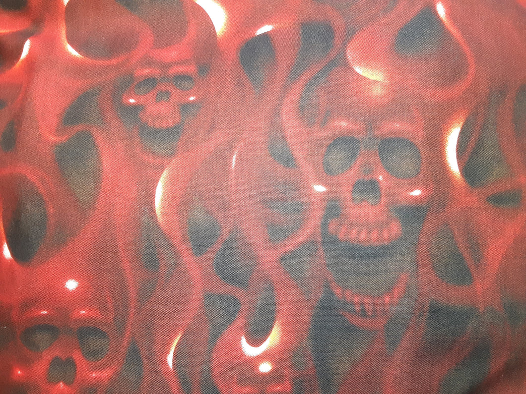 Skulls Aflame Book Holder/Cover