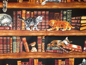 Cats in the Library Book Holder/Cover