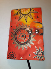 Load image into Gallery viewer, Tribal Batik (Orange) Book Holder/Cover