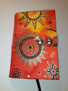 Tribal Batik (Orange) Book Holder/Cover