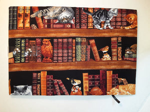 Cats in the Library Book Holder/Cover