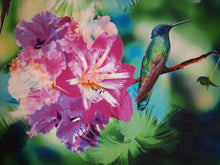 Load image into Gallery viewer, Hummingbird Haven Book Holder/Cover