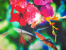 Load image into Gallery viewer, Hummingbird Haven Book Holder/Cover