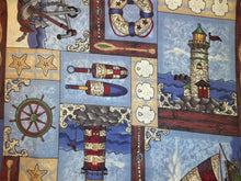 Load image into Gallery viewer, Lighthouses and Sailboats Book Holder/Cover