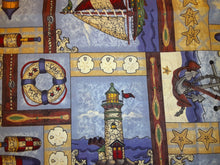 Load image into Gallery viewer, Lighthouses and Sailboats Book Holder/Cover