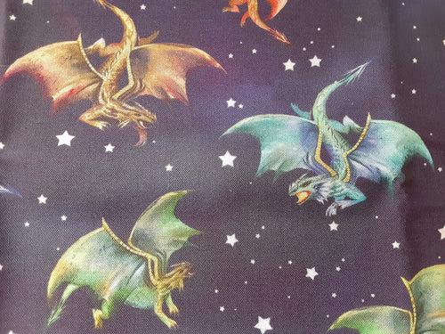 Dragons & Stars Book Holder/Cover