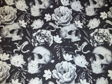 Load image into Gallery viewer, Skulls &amp; Roses Book Holder/Cover
