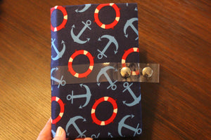 Anchors Away Book Holder/Cover