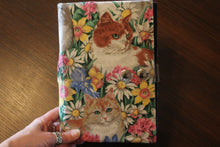 Load image into Gallery viewer, Garden Cats Book Holder/Cover