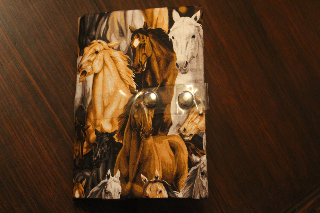 Herd of Horses Book Holder/Cover